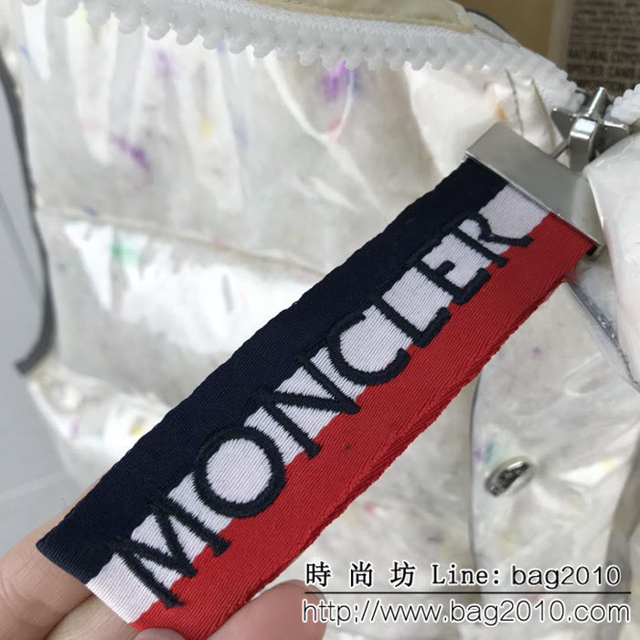 MONCLER蒙口 專櫃同步 七彩透明羽絨服 2018冬季原單爆款 時尚彩絨 羽絨馬甲 ydi2298